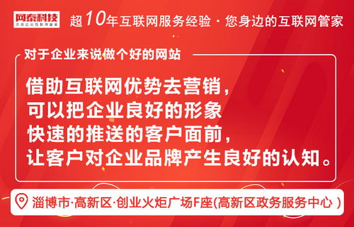 周村網站建設如何選擇？深耕本地的淄博網泰科技解析